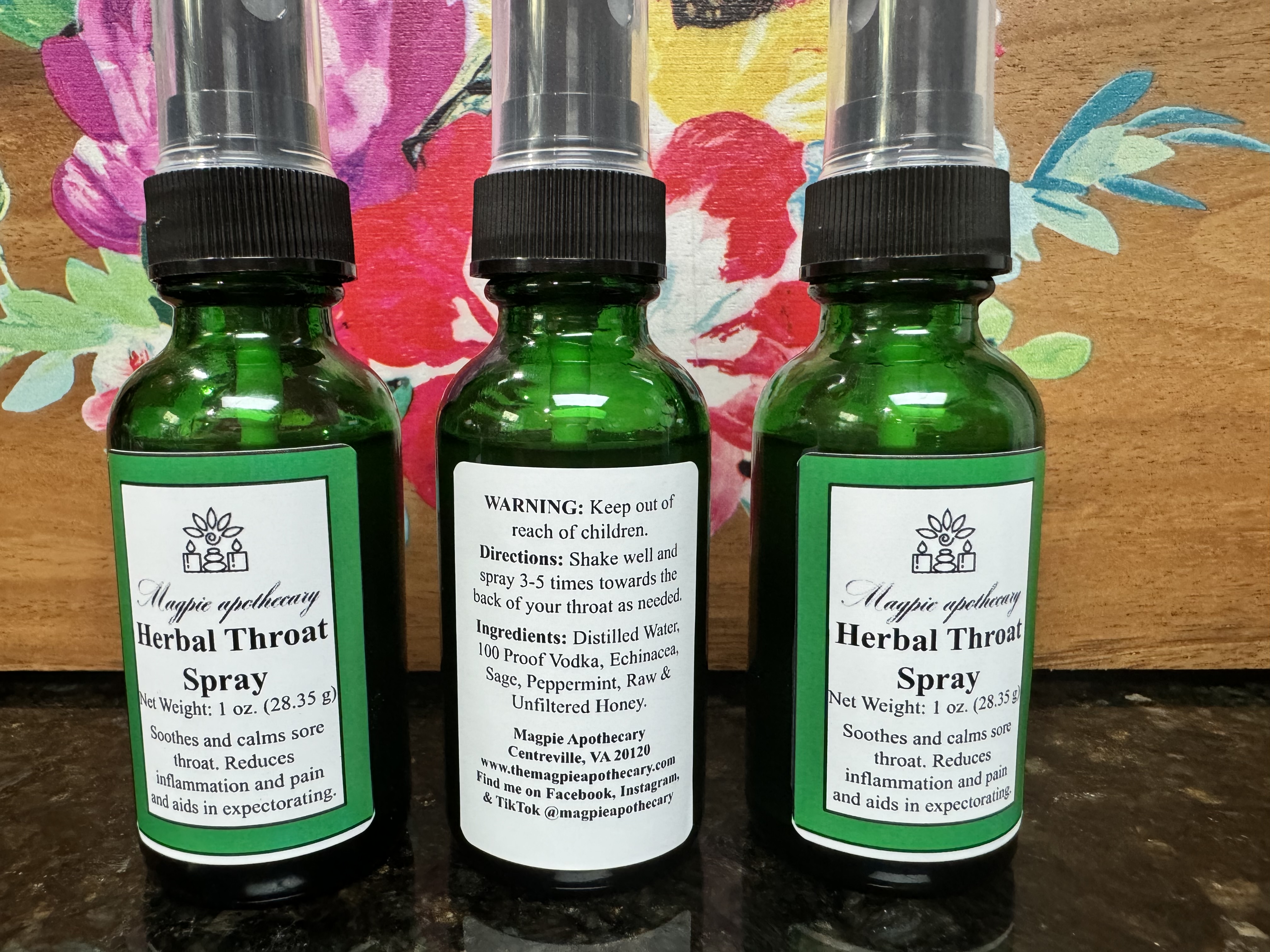 Herbal Throat Spray