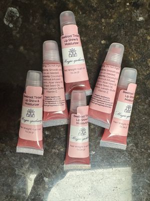 Beetroot Tinted Lip Balm and Shine