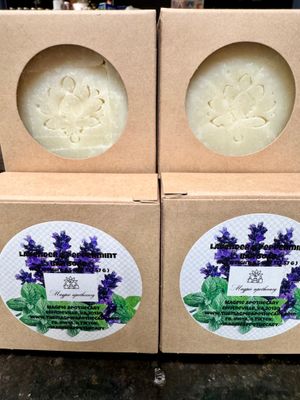 Lavender-Peppermint Soap Bar