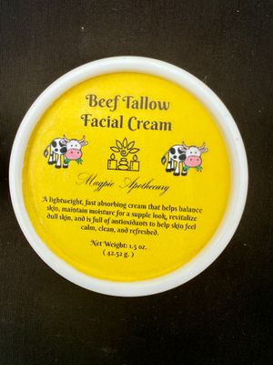 Beef Tallow Facial Cream