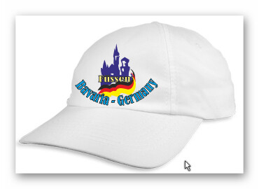 Capy mit Schriftzug Capy mit Schriftzug "Bavaria-Germany"