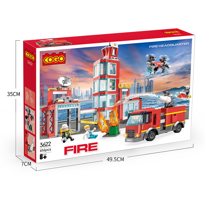 FIRE SERIES 616PCS
