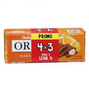 CHOCOLATE PACK ORLY NARANJA 4X3