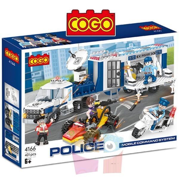 BLOQUE COGO POLICIA 401PCS 