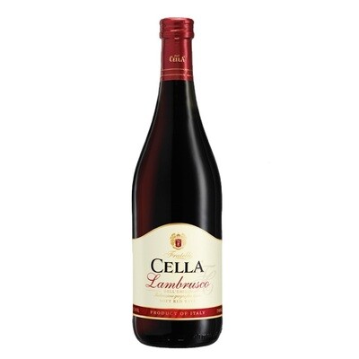 FRIZANTE CELLA LAMBRUSCO TINTO S/CORCHO 750ML