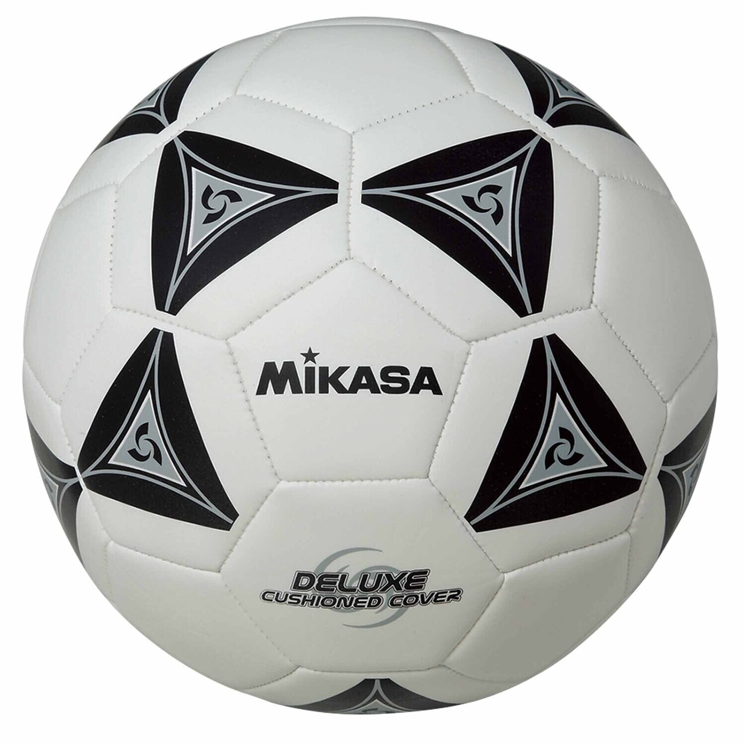 PELOTA DE FUTBOL COSIDO #5 WHT/BLACK PVC SOFT