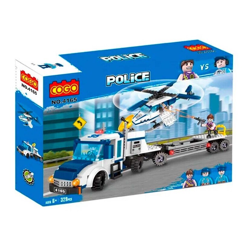 BLOQUE COGO POLICIA 329 PCS 