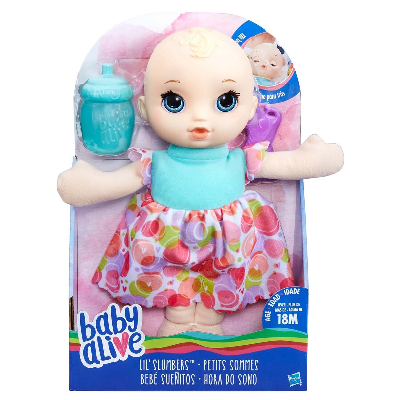 MUÑECA HASBRO BABY ALIVE LIL SLUMBERS BLONDE