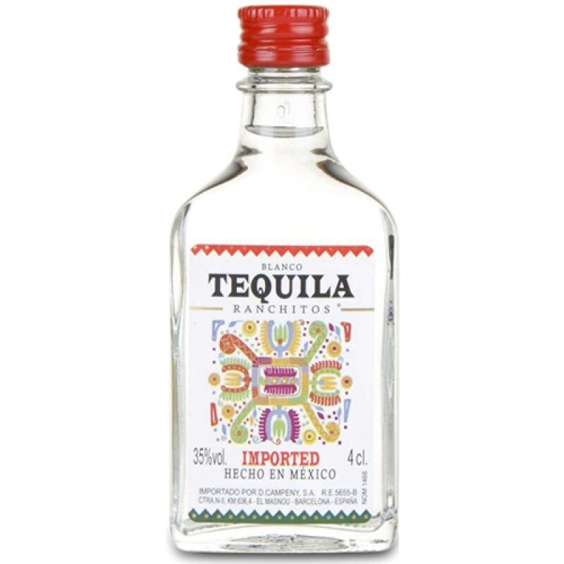 TEQUILA RANCHITOS BLANCO MINIATURA 50ML