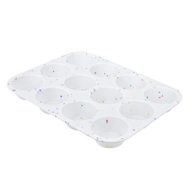 MOLDE DE SILICONA PARA CUPCAKE P/12
