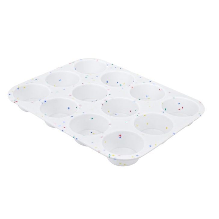 MOLDE DE SILICONA PARA CUPCAKE P/12