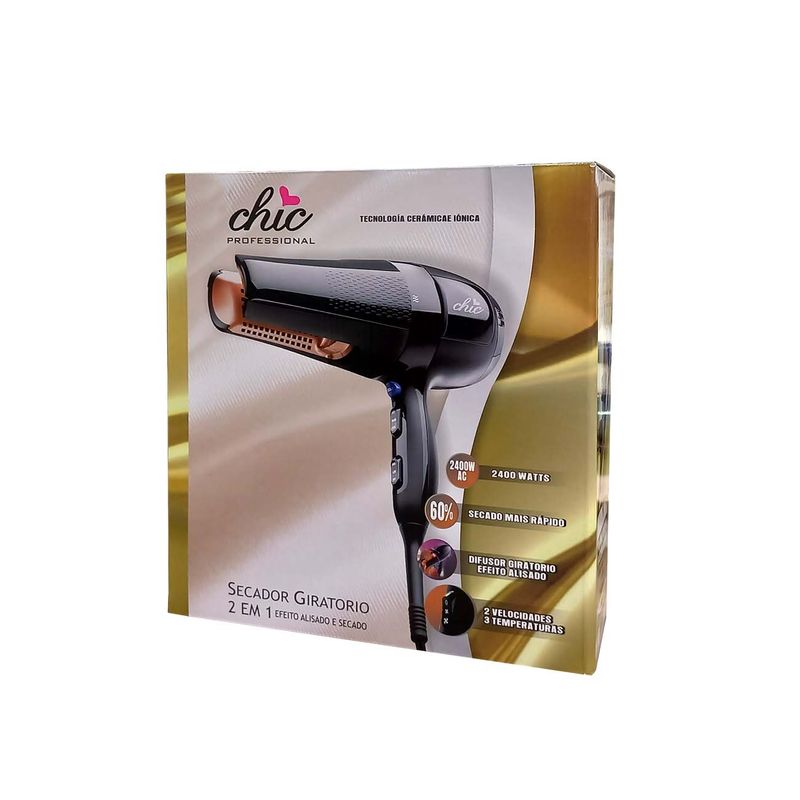 SECADOR DE CABELLO CHIC CH-578 220V 2400W
