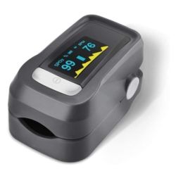 OXIMETRO TUCANO FINGERTIP GRIS