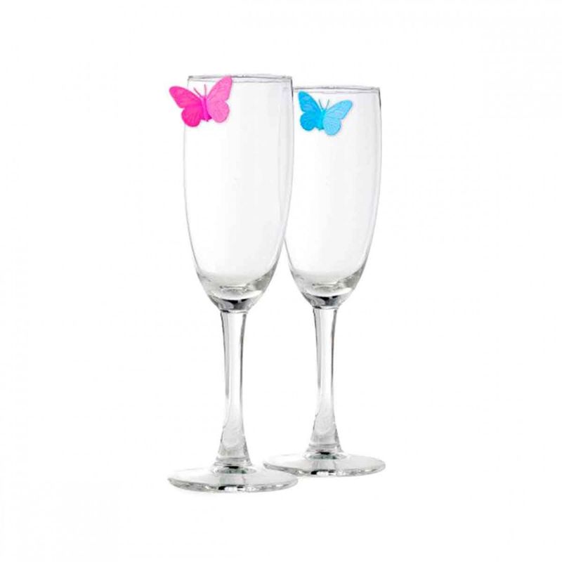 MARCADOR DE COPAS MARIPOSA 6PZS 