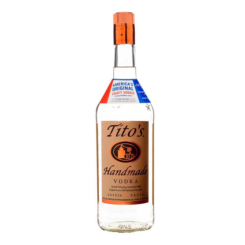 VODKA TITO&#39;S 1000ML