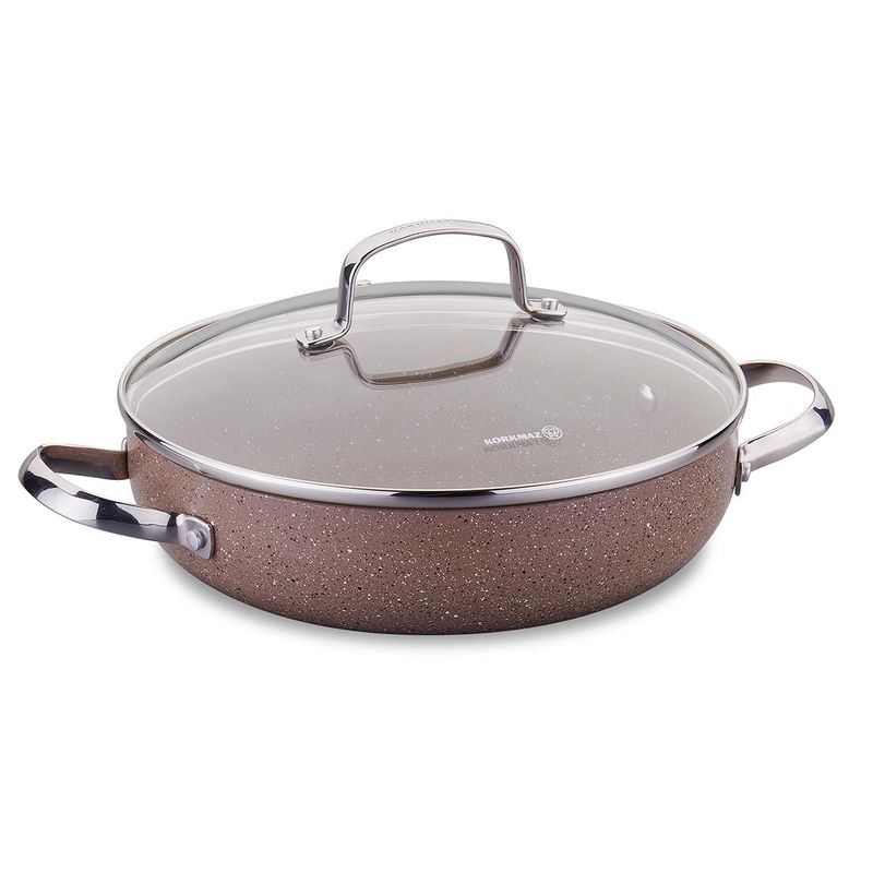 CACEROLA KORKMAZ A2909 MARRON 3L 26CM