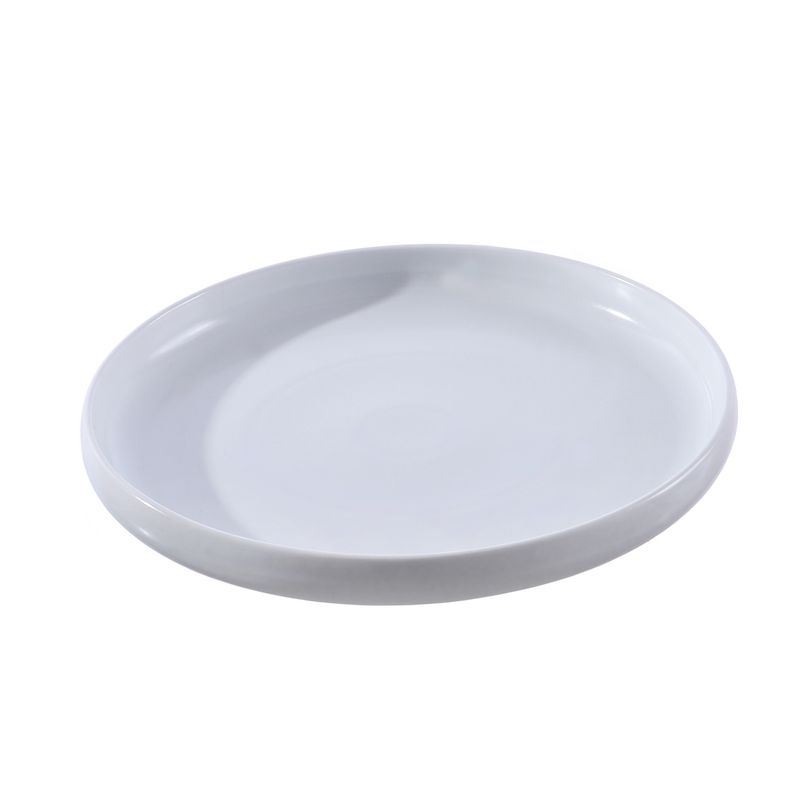 BANDEJA CERAMICA REDONDO CELESTE 28CM