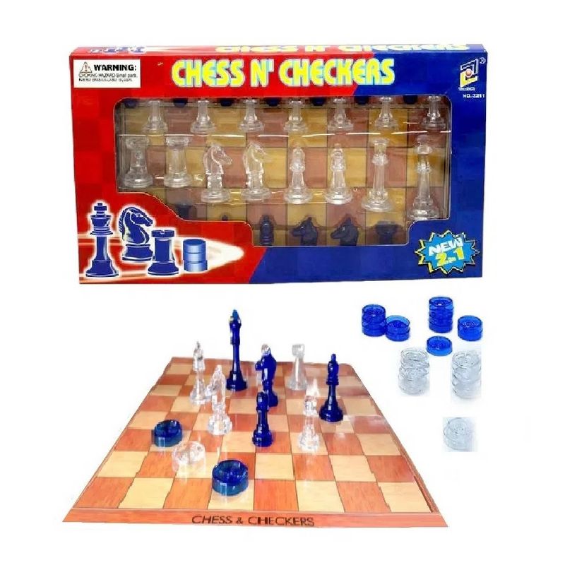 CHESS CHECKERS AJEDREZ 3050 