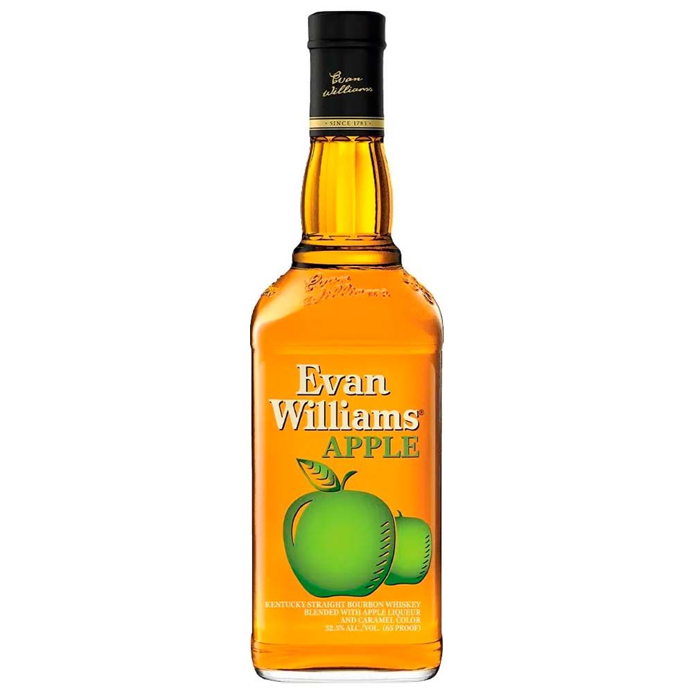 WHISKY EVAN W APPLE BOURBON 1000ML