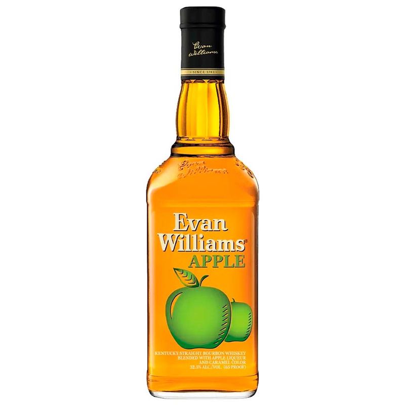 WHISKY EVAN W APPLE BOURBON 1000ML