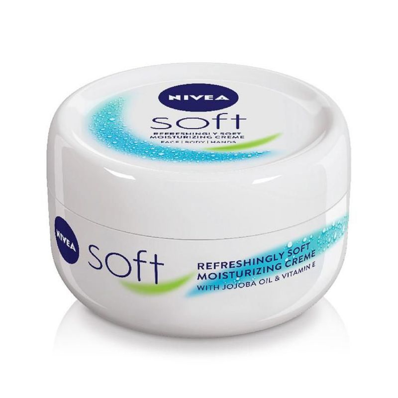 CREMA NIVEA SOFT CARA,MANOS,CUERPO 200ML