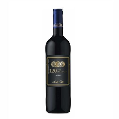 VINO SANTA RITA 3 MEDALLAS MERLOT 750ML