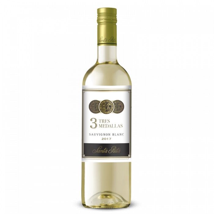 VINO SANTA RITA 3 MEDALLAS SWEET SAUVIGNON BLANC 750ML