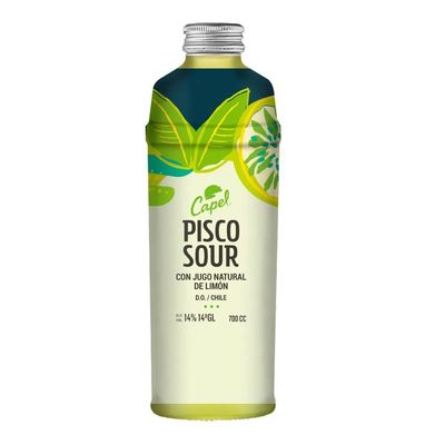 COCTEL CAPEL PISCO SOUR LIMON 700ML