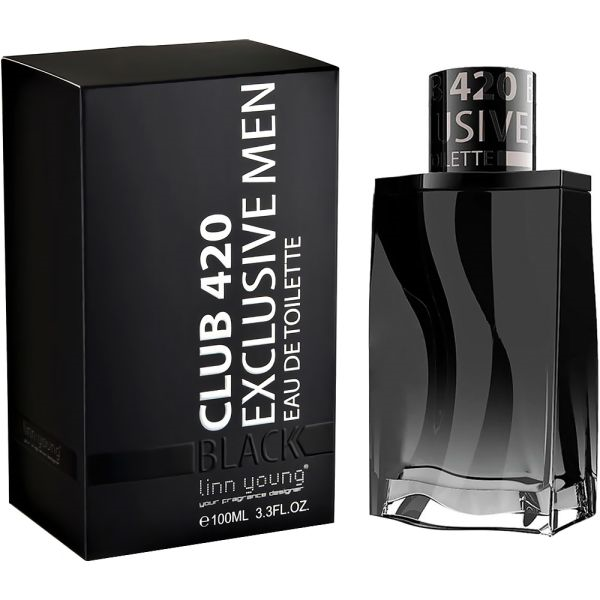 PERFUME MASC LINN YOUNG CLUB 420 BLACK 100ML