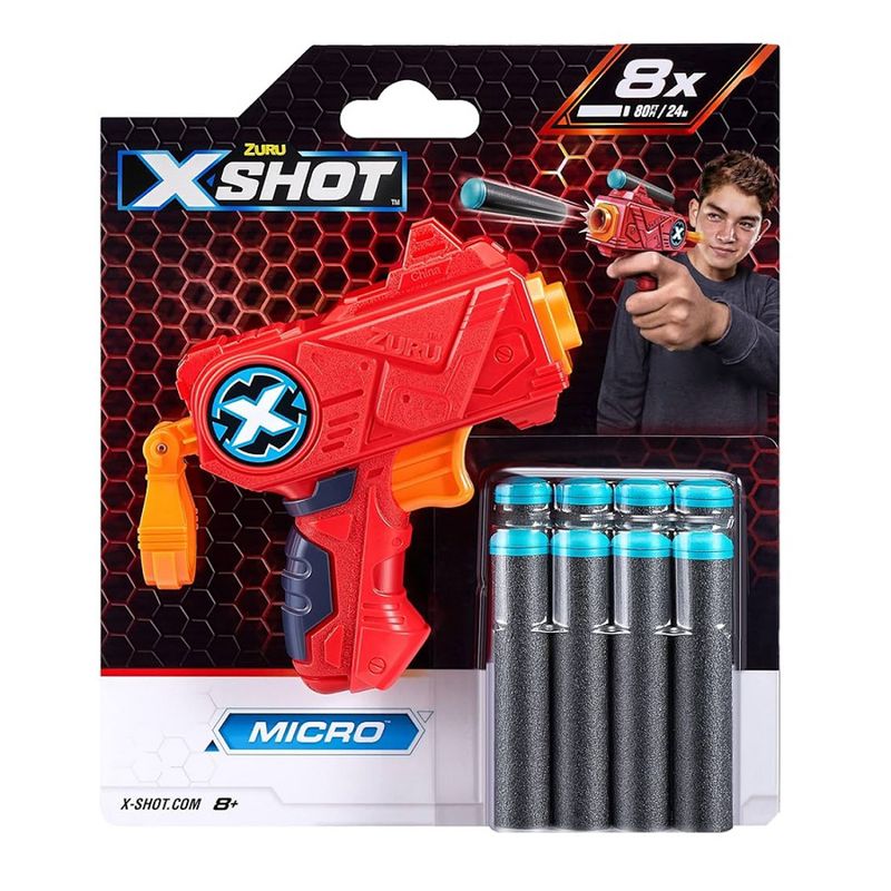 X-SHOT MICRO C/ 8 BALAS
