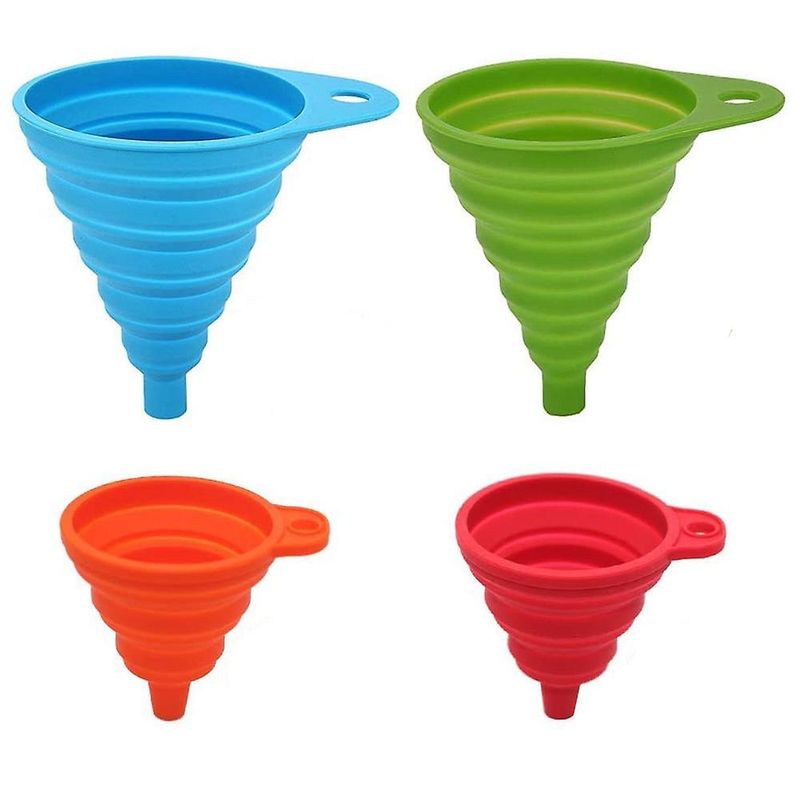 EMBUDO DE SILICONA VARIOS COLORES