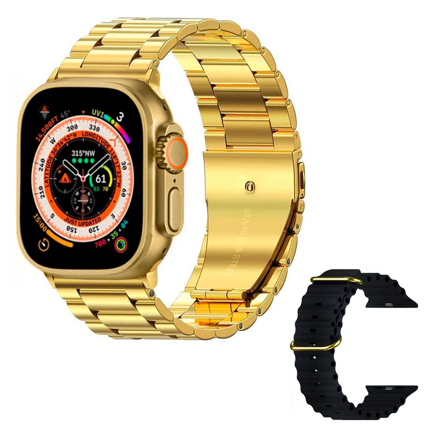 RELOJ SMARTWATCH X8 ULTRA MAX - BT- PULSEIRA EXTRA- 49MM-