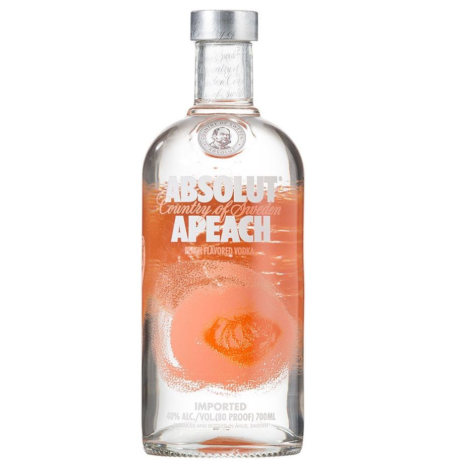 VODKA ABSOLUT APEACH 1L