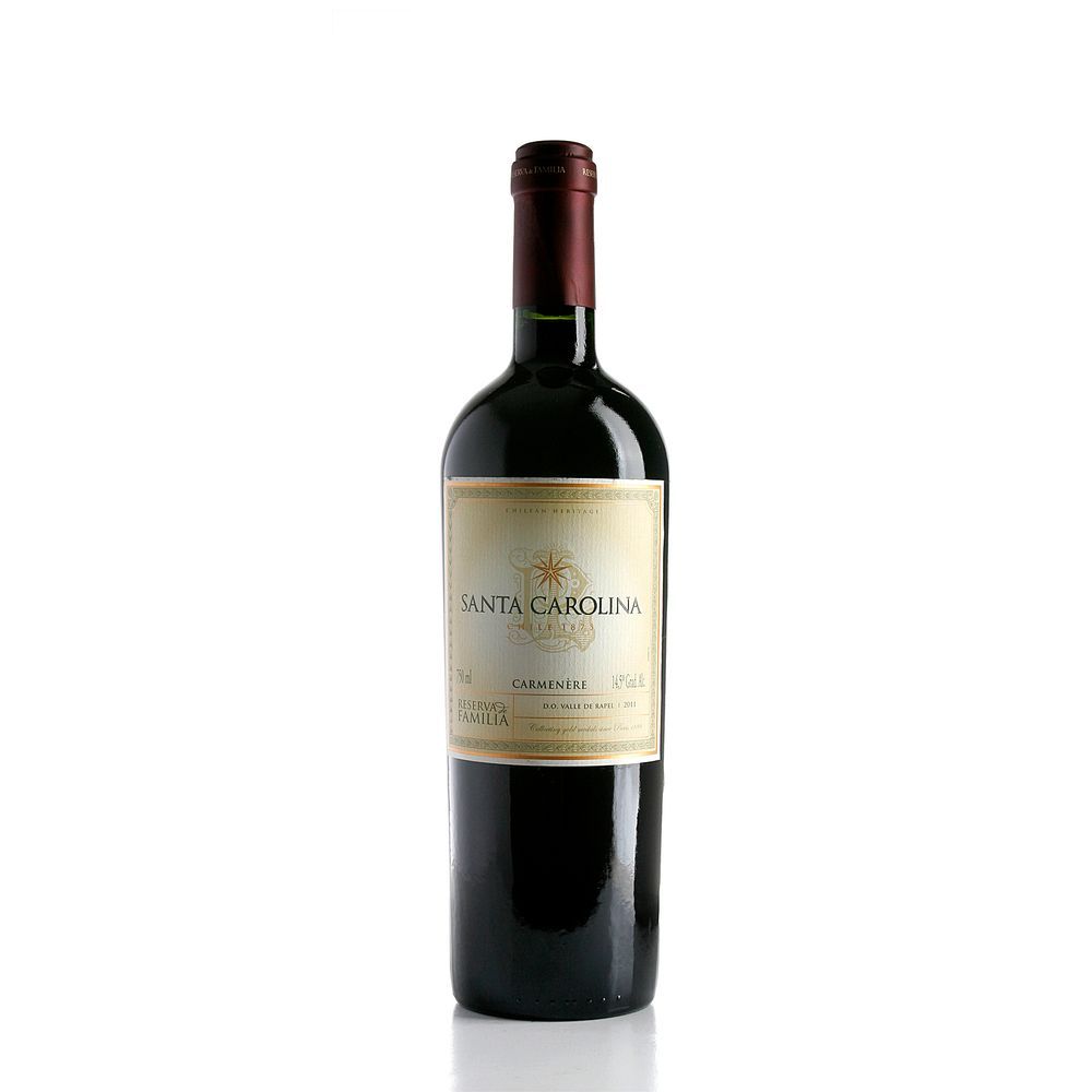 VINO SANTA CAROLINA RESERVA DE FAMILIA CARMENERE 750ML