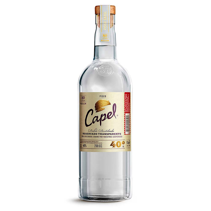 AGUARDIENTE PISCO CAPEL RESERVADO 40