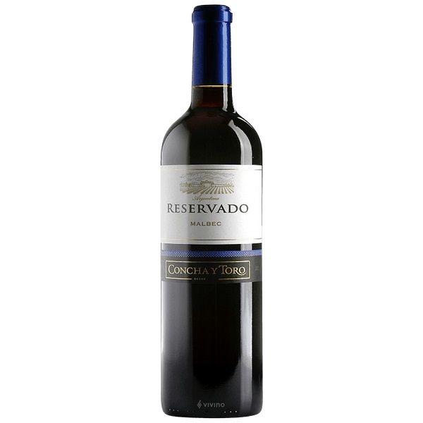 VINO CONCHA Y TORO RESERVADO MALBEC 750ML