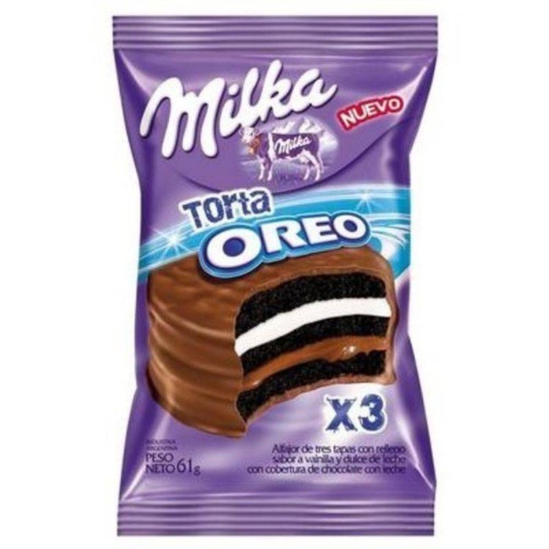 ALFAJOR MILKA TRIPLE TORTA OREO 61G