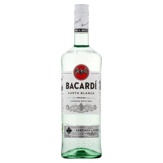 RON BACARDI CARTA BLANCA 1000ML