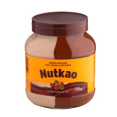 NUTKAO CREMA DE CACAO DUO 750G