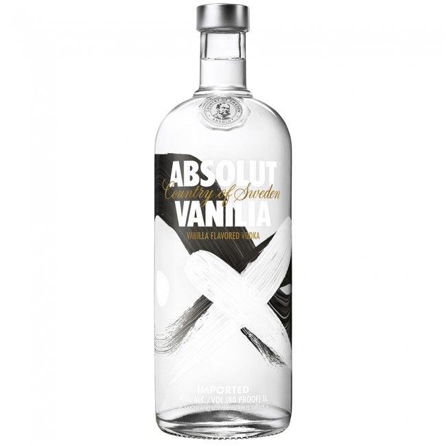 VODKA ABSOLUT VAINILLA 1L