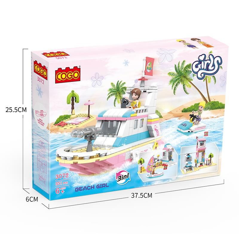 COGO GRIS YATE 351 PIEZAS