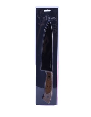 CUCHILLO INOX MANGO MADERA WAYU