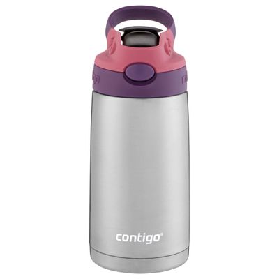 BOTELLA TERMICA CONTIGO KISS LILA C/ROSA 384ML
