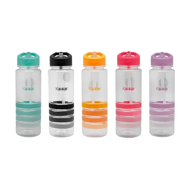 KEEP BOTELLA DE PLASTICO COLORIDO 750ML