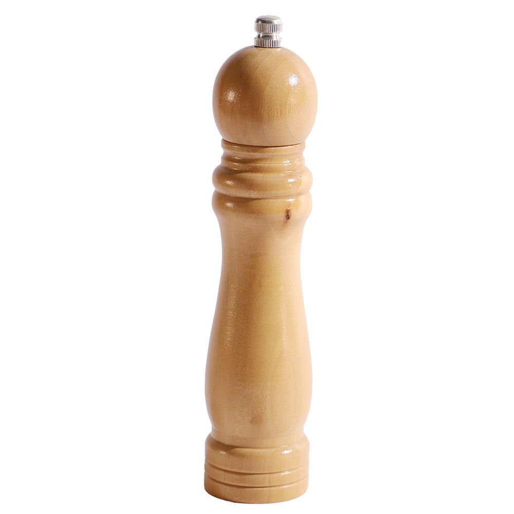 MOLEDOR DE PIMIENTA Y CONTIMENTOS EN MADERA 18CM