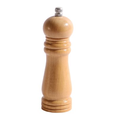MOLEDOR DE PIMIENTA Y CONTIMENTOS EN MADERA 13CM