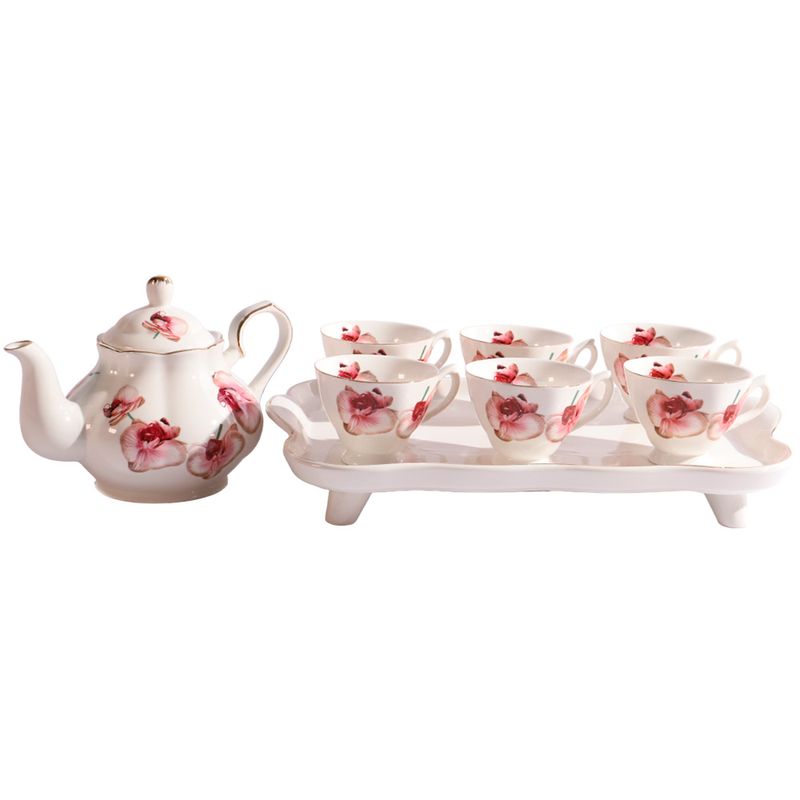JUEGO  PARA TÉ Y CAFÉ 8PZ