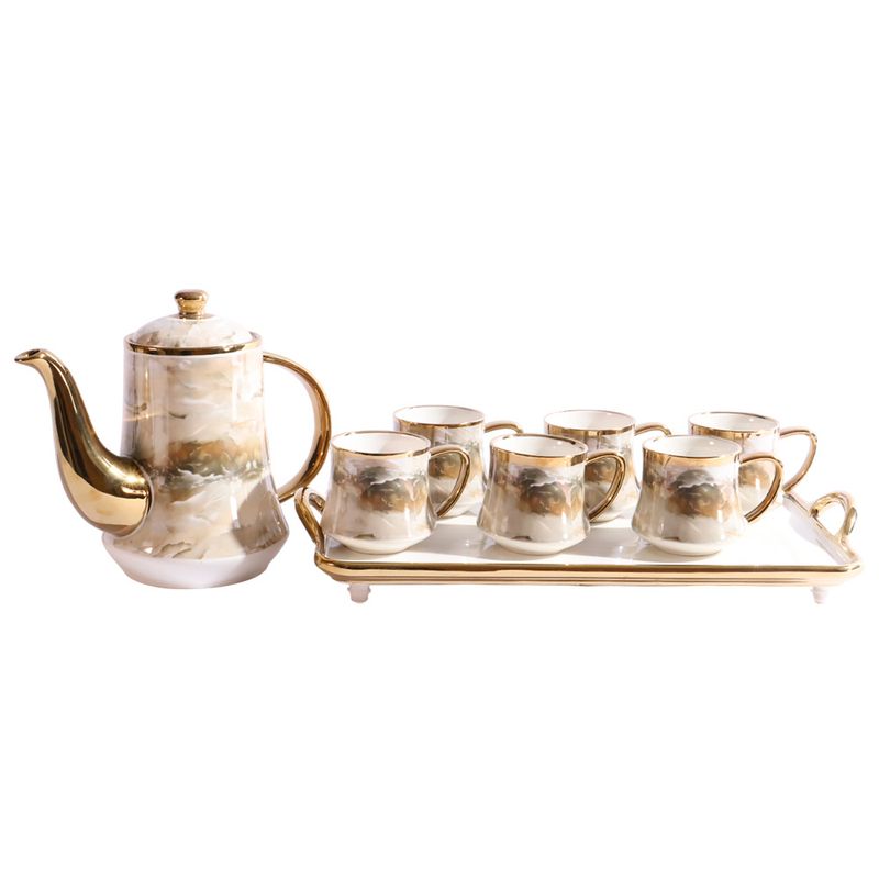 JUEGO PARA TÉ Y CAFÉ 8PZ