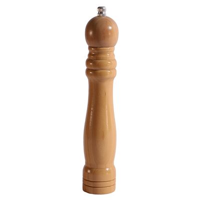 MOLEDOR DE PIMIENTA Y CONTIMENTOS EN MADERA 23CM