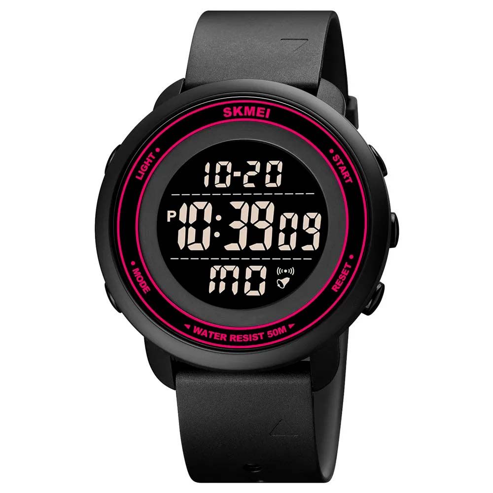 RELOJ UNISEX DIGITAL SKMEI 1736 BKRD BLACK RED 